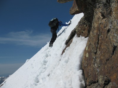 Scendendo dalla cima