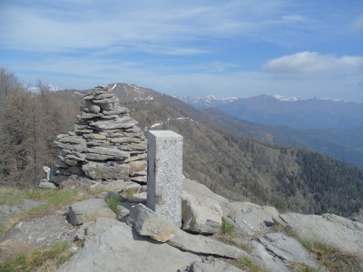 in vetta al monte grai