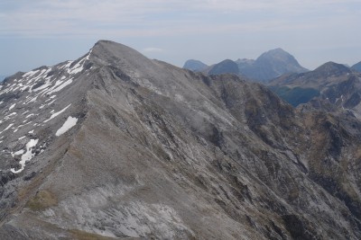 067 - Tambura Carcaraia e Pania Croce dalla Quota 1850.JPG