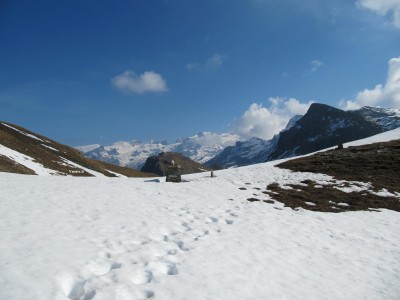 Arrivo al Colle Palasina