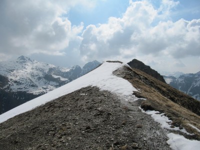 In cresta. Il Corno Vitello