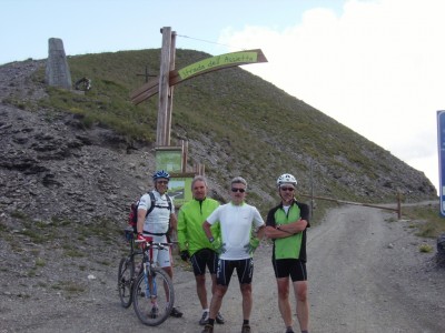 Col Basset, prima della discesona verso Sestriere