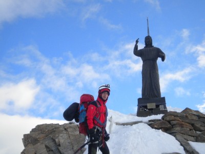 Il Cristo delle vette al Balmenhorn