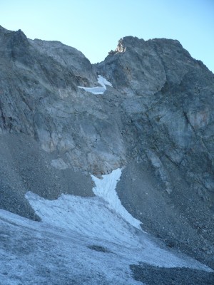 Il Canale di Saint Robert dalla Forcella Roccati