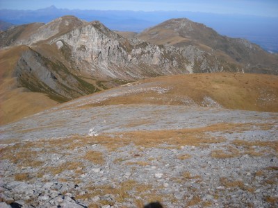 Dalla Cima della Brignola vista verso il Monviso