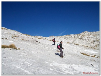 In prossimità del Passo Fioca