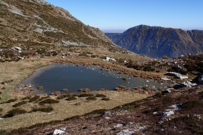 215 - Pozza d'acqua presso il Cavarero piÃ¹ da lontano.JPG