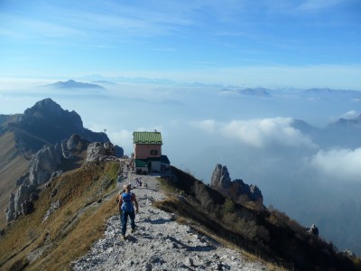 verso il rifugio rosalba