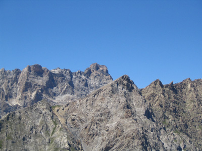 Brec de Chambeyron dalla vetta della Rocca Provenzale
