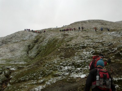 Verso il Col du Gran Ferret