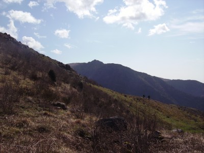 Punta Martin dal Passo del Veleno