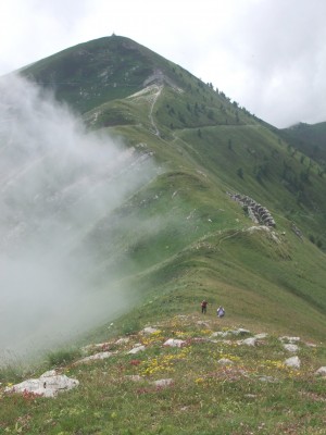 Crinale da Cima Garlenda al Frontè