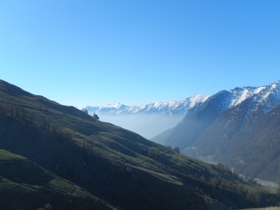 Luci del mattino: bellissime vallate sopra Genziana, Chianale