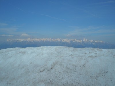la alpi marittime dalla cima di marta