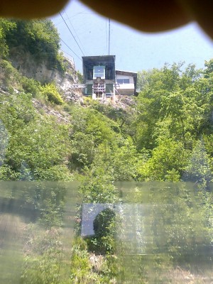 La stazione a monte