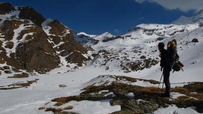 alpi Grausson vecchie, in fondo la Tersiva