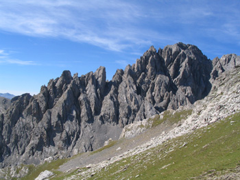 L'Oronaye salendo verso verso l'Auto Vallonasso