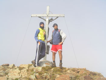 Cima della Lombarda - vetta