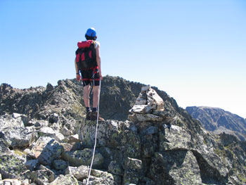 Monte Aver - cresta Nord-Ovest - Cima Occidentale