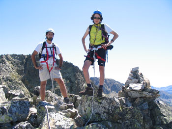 Monte Aver - cresta Nord-Ovest - Cima Occidentale