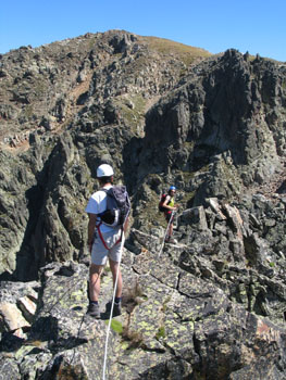 Monte Aver - cresta Nord-Ovest