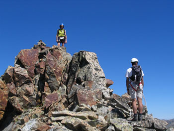 Monte Aver - cresta Nord-Ovest - Cima Centrale