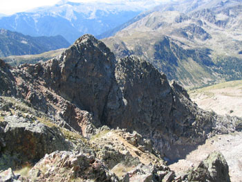 Monte Aver - cresta Nord-Ovest