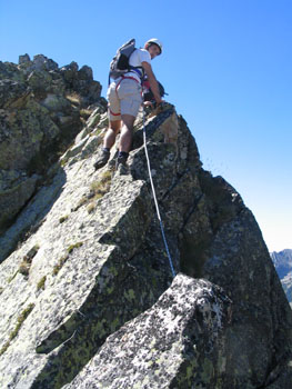 Monte Aver - cresta Nord-Ovest