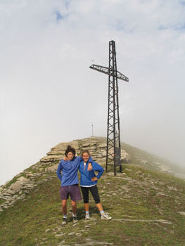 Monte Nebin - in vetta