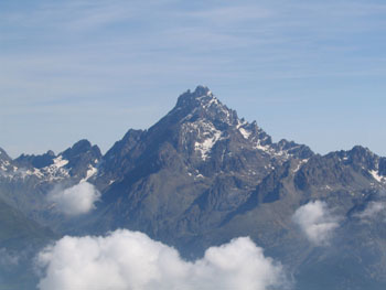 Il Monviso visto dalla vetta del Pelvo