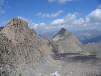 Rocca Rossa e Pan di Zucchero dalla Sella d'Asti