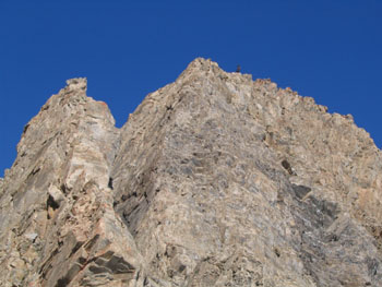 Pic d'Asti visto dalla Sella d'Asti