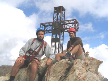In vetta al Pic d'Asti