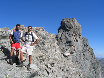 Roc della Niera - vicino alla sella da cui parte il tratto finale