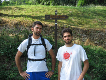 San Bernardo - Partenza dalla Parrocchia di Roccabruna