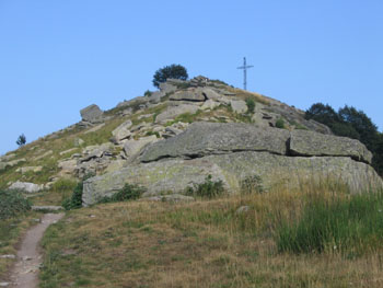 Quasi in vetta al San Bernardo