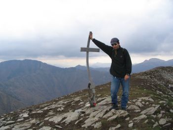 Monte Alpesisa - in vetta