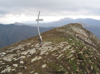 Monte Alpesisa - Vetta